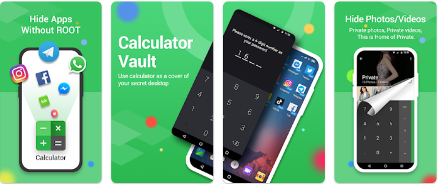 Calculator Vault