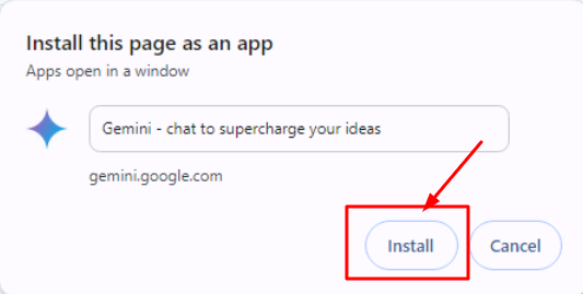 How to Install Google Gemini as a Windows Application-04