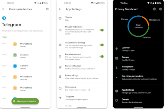 Privacy Dashboard 